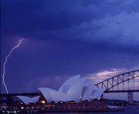 Lightning Storm over the Opera House