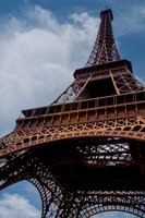 Beneath the Eiffel Tower